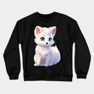 Anime Arctic Fox Crewneck Sweatshirt